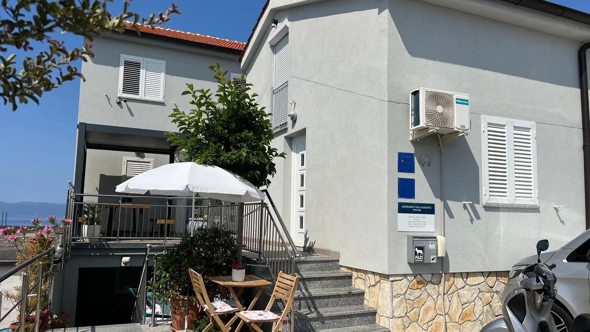 Apartmenthaus Suskovic Insel Krk Omišalj Croazia
